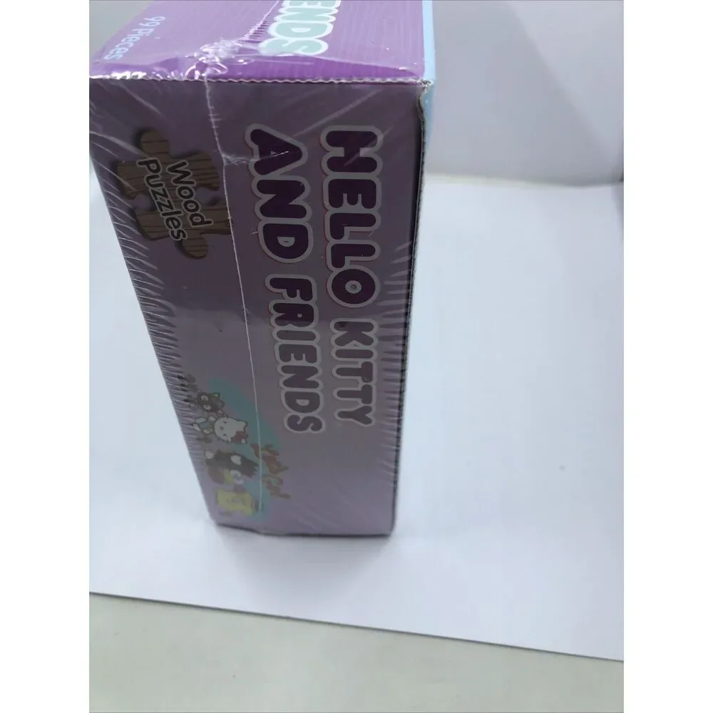 Hello Kitty and Friends Sanrio Wooden Jigsaw Puzzle 99 pcs.  Sealed